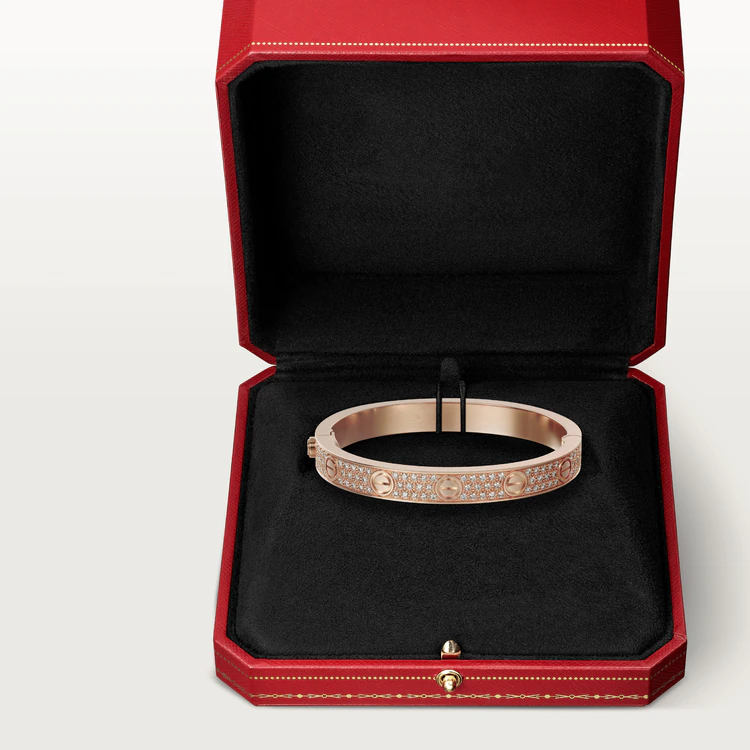 [Stars Jewelry]LOVE BRACELET 6.1MM DIAMOND-PAVED