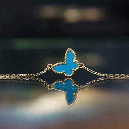 [Stars Jewelry]BUTTERFLY TURQUOISE BUTTERFLY BRACELET