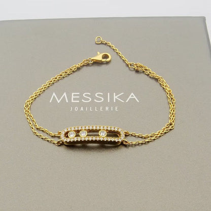 [Stars Jewelry] Move Classique pavé bracelet