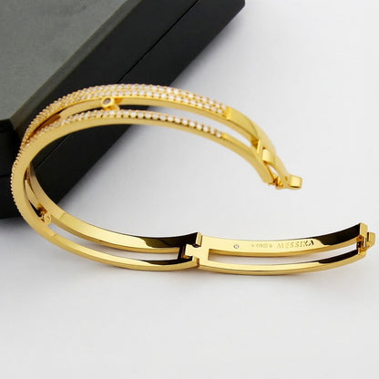 [Stars Jewelry]Move Romane pavé bangle