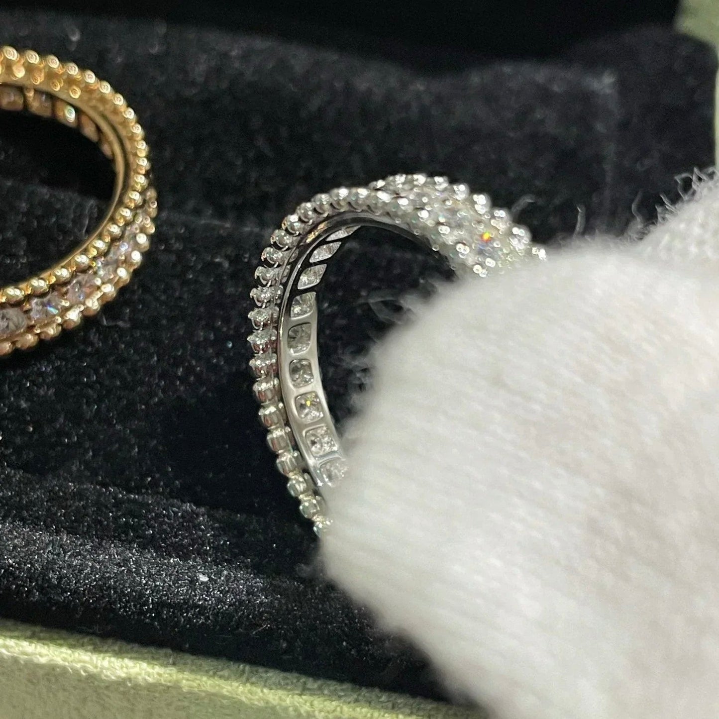 [Stars Jewelry]PERLEE DIAMOND ROSE GOLD RING