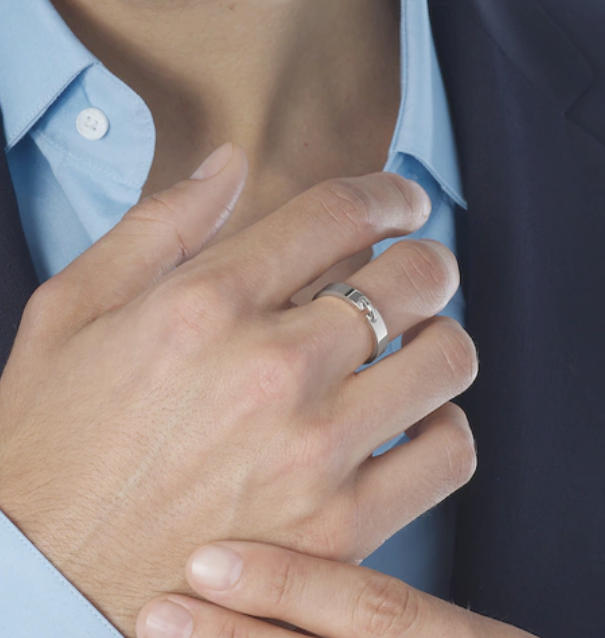 [Stars Jewelry]ALLIANCE LIENS VIDENCE 4MM RING