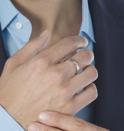 [Stars Jewelry]ALLIANCE LIENS VIDENCE 4MM RING