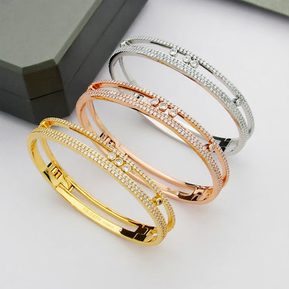 [Stars Jewelry]Move Romane pavé bangle
