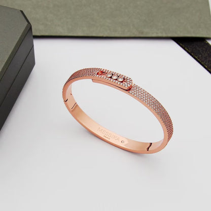 [Stars Jewelry]Move Noa Full Pavé Diamond Bangle Bracelet