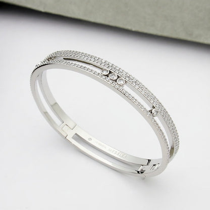 [Stars Jewelry]Move Romane pavé bangle