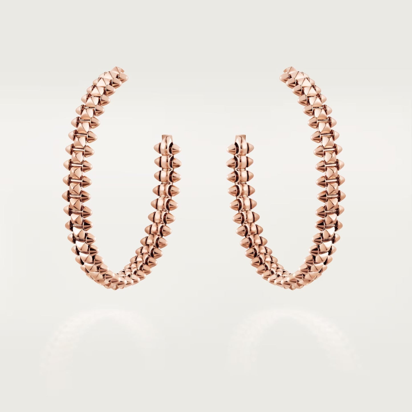 [Stars Jewelry]CLASH HOOP LARGE EARRINGS