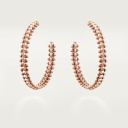 [Stars Jewelry]CLASH HOOP LARGE EARRINGS
