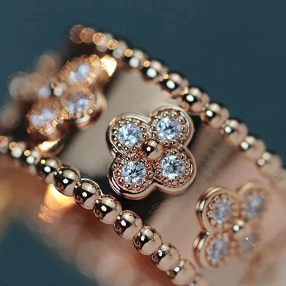 [Stars Jewelry]CLOVER KALEIDOSCOPE RING 10MM