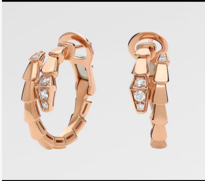 [Stars Jewelry]SERPENTI EARRINGS DIAMOND