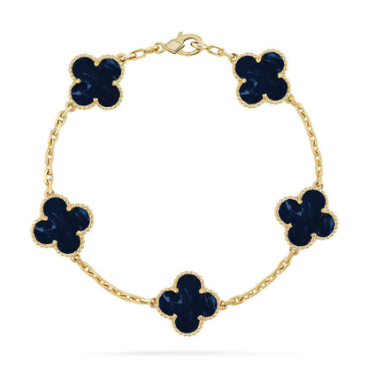 [Stars Jewelry]CLOVER 5 MOTIF PIETERSITE BRACELET COLLECTION