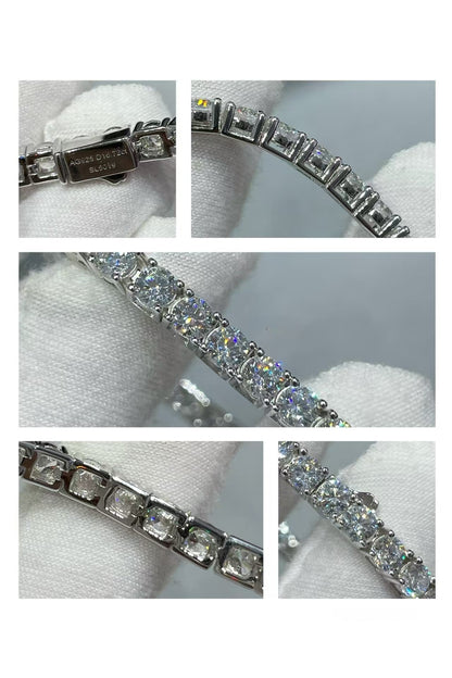 [Stars Jewelry]TENNIS BRACELET WITH FULL DIAMOND SETTING