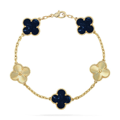 [Stars Jewelry]CLOVER 5 MOTIF PIETERSITE BRACELET COLLECTION