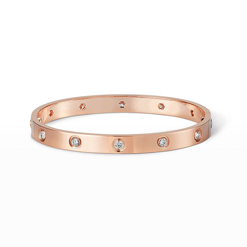 [Stars Jewelry]LOVE BRACELET 6.1MM 10 DIAMONDS
