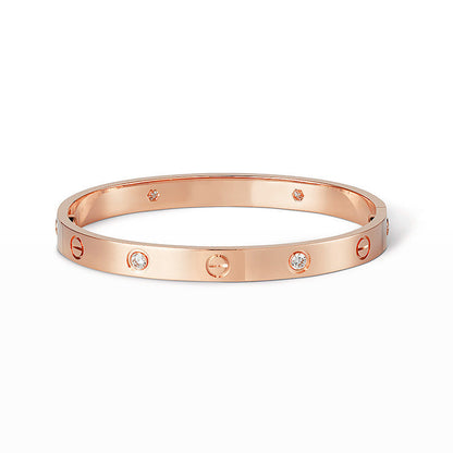 [Stars Jewelry]LOVE BRACELET 6.1MM 4 DIAMONDS