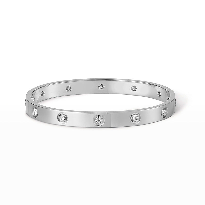 [Stars Jewelry]LOVE BRACELET 6.1MM 10 DIAMONDS