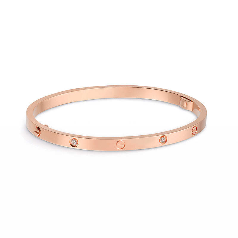 [Stars Jewelry]LOVE BRACELET 3.65MM 6 DIAMONDS