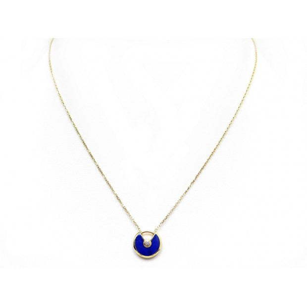 [Stars Jewelry]AMULETTE ROSE GOLD AGATE NECKLACE