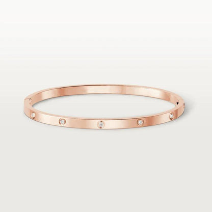 [Stars Jewelry]LOVE BRACELET 3.65MM 10 DIAMONDS