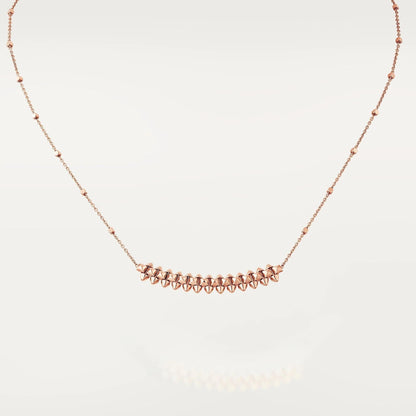 [Stars Jewelry]CLASH PINK GOLD NECKLACE