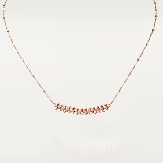 [Stars Jewelry]CLASH PINK GOLD NECKLACE