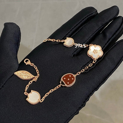 [Stars Jewelry]LUCKY SPRING 5 MOTIF BRACELET