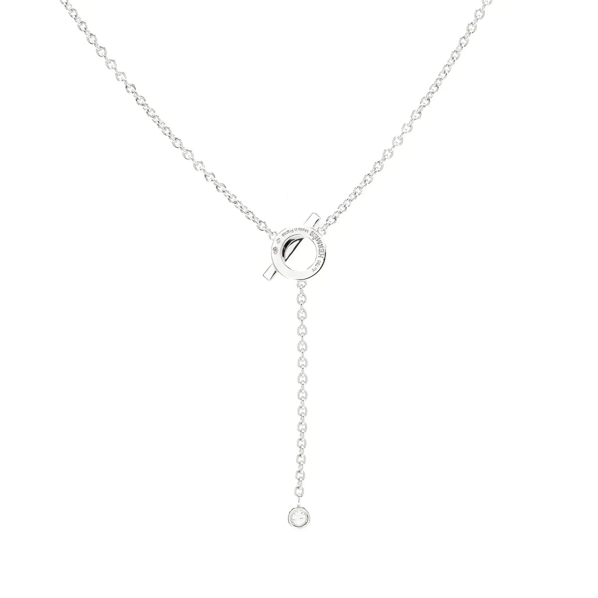 [Stars Jewelry]FINESSE SILVER DIAMOND NECKLACE