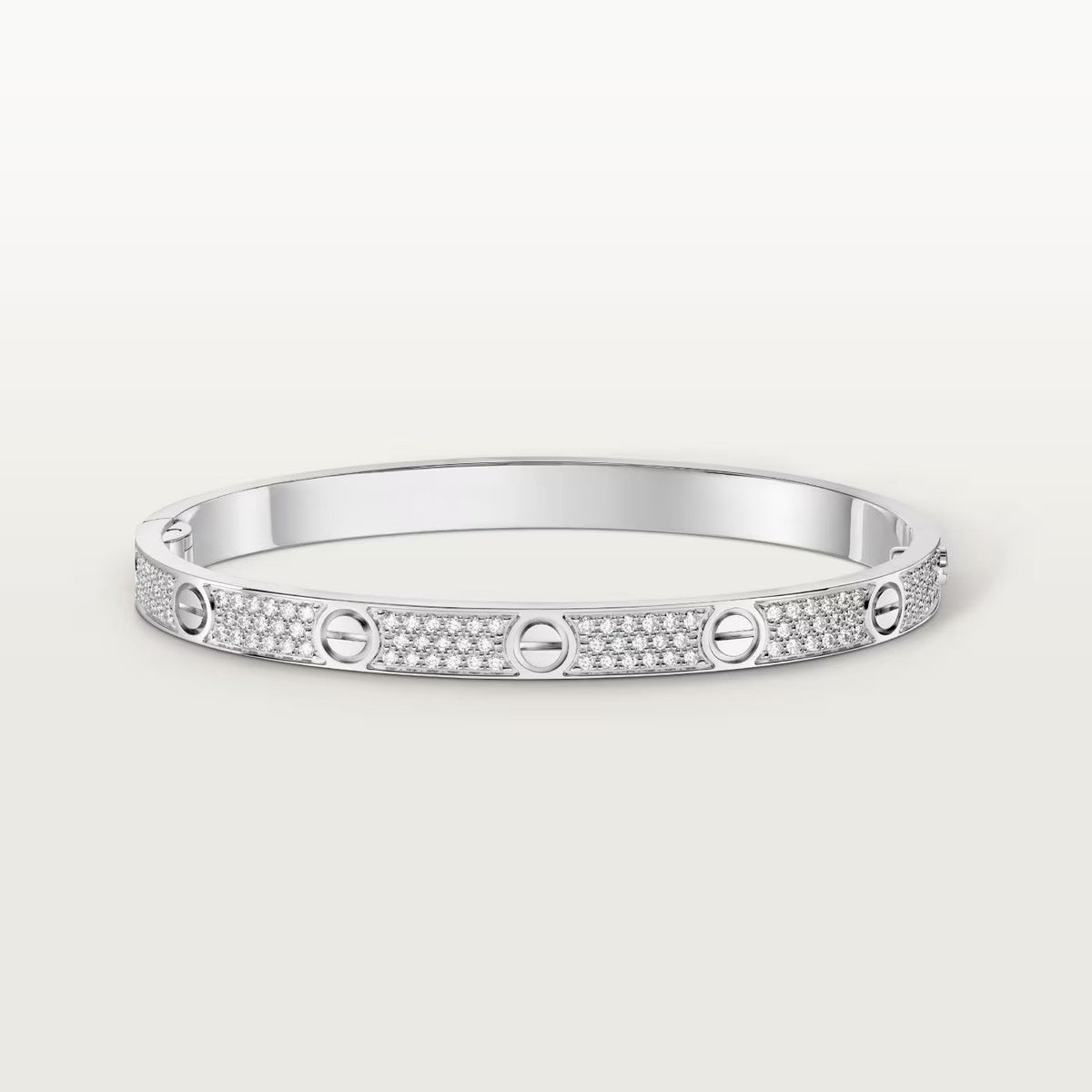[Stars Jewelry]LOVE BRACELET 4.8MM DIAMOND-PAVED