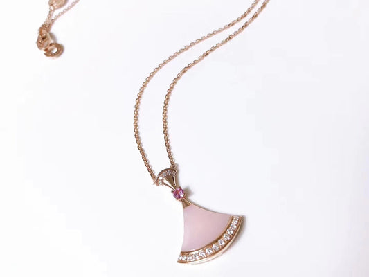 [Stars Jewelry]DREAM NECKLACE PINK MOP DIAMOND