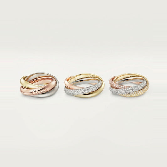 [Stars Jewelry]TRINITY 3.2MM RING COLLECTION