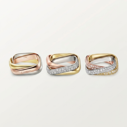 [Stars Jewelry]TRINITY 3.5MM CUSHION RING COLLECTION
