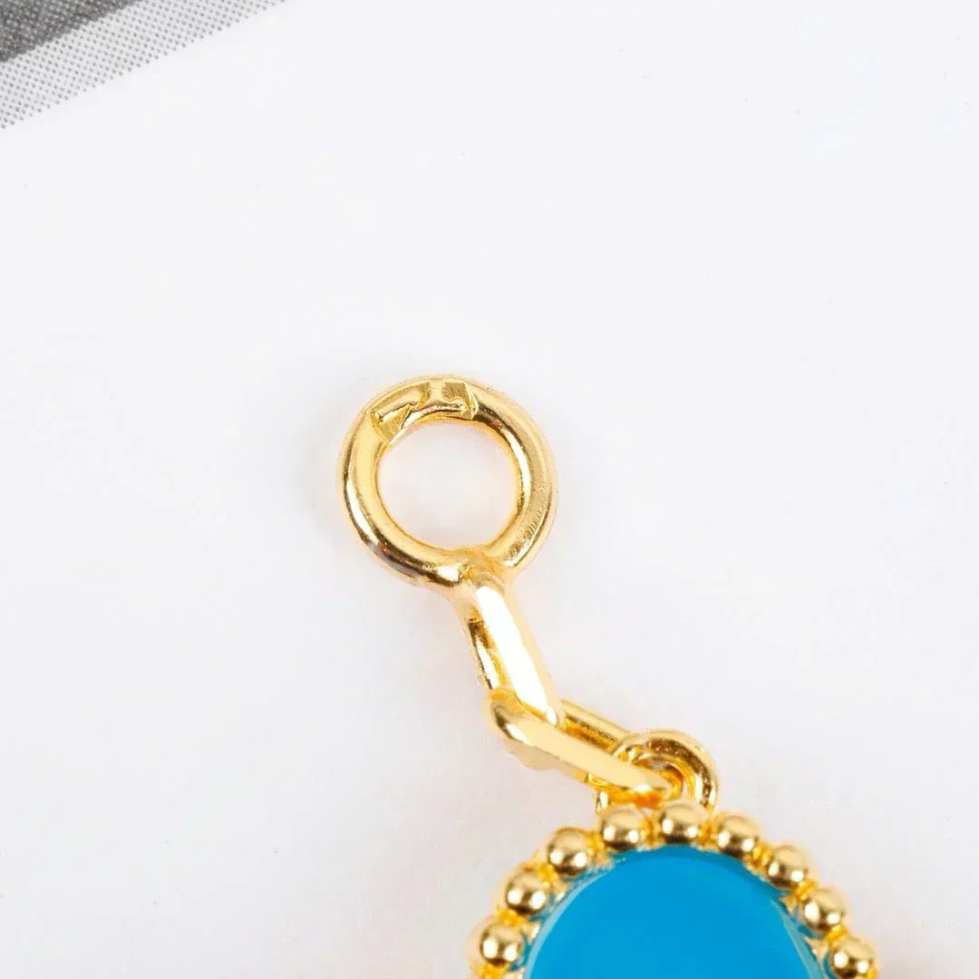 [Stars Jewelry] CLOVER 5 MOTIF TURQUOISE BRACELET COLLECTION