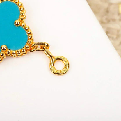 [Stars Jewelry] CLOVER 5 MOTIF TURQUOISE BRACELET COLLECTION