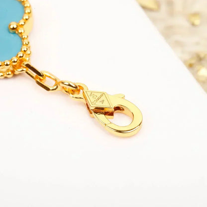 [Stars Jewelry] CLOVER 5 MOTIF TURQUOISE BRACELET COLLECTION