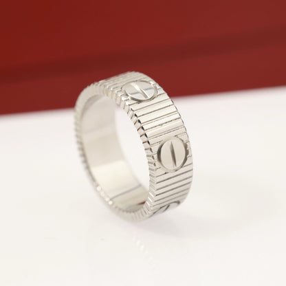 [Stars Jewelry] 2025 NEW LOVE RING BRUSHED STYLE