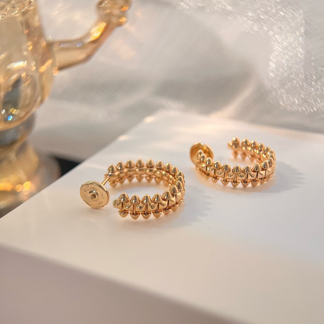 [Stars Jewelry]CLASH SMALL HOOP EARRINGS