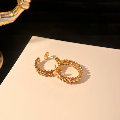 [Stars Jewelry]CLASH SMALL HOOP EARRINGS