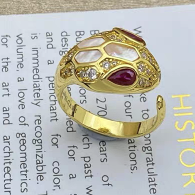[Stars Jewelry]BRAND NEW ASSORTED SNAKE HEAD MOTHER OF PEARL RINGS