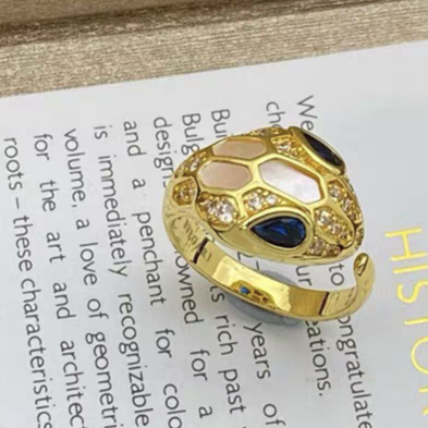 [Stars Jewelry]BRAND NEW ASSORTED SNAKE HEAD MOTHER OF PEARL RINGS