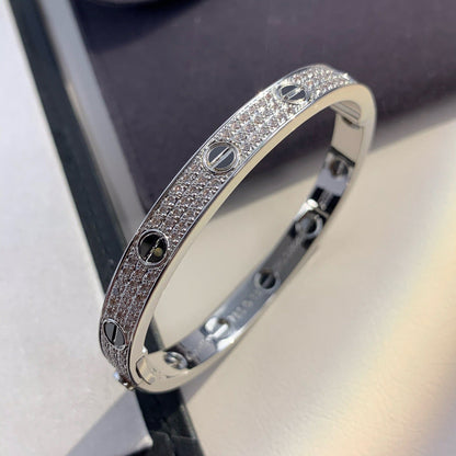 [Stars Jewelry]LOVE BRACELET 6.1MM DIAMOND-PAVED CERAMIC
