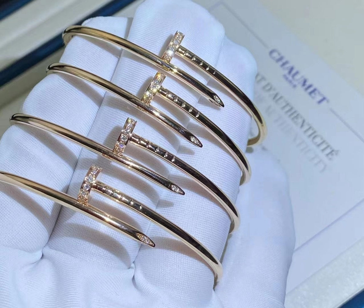 [Stars Jewelry]JUSTE BRACELET 2.5MM DIAMONDS