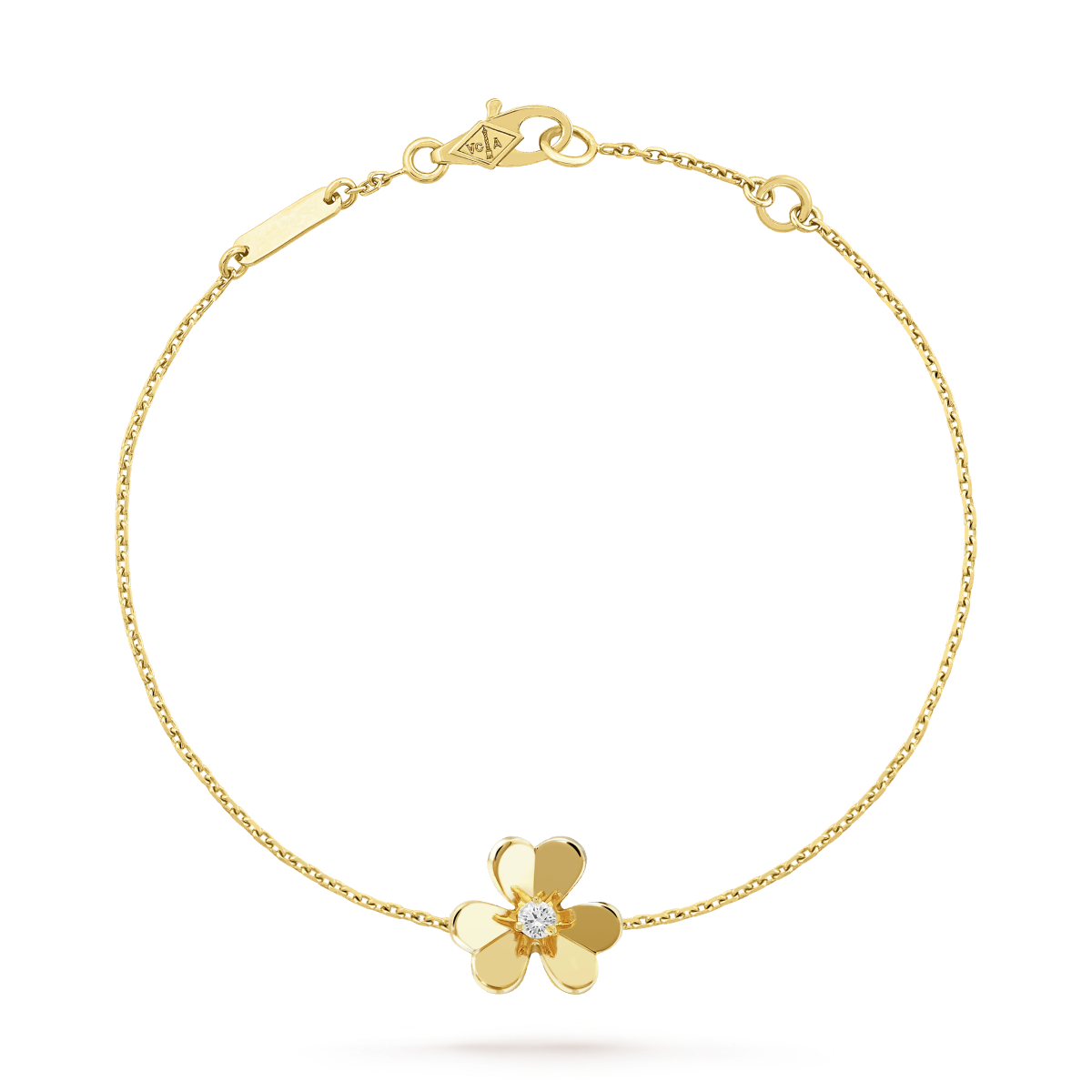 [Stars Jewelry]FRIVOLE GOLD FLOWER PINK MALACHITE BRACELET