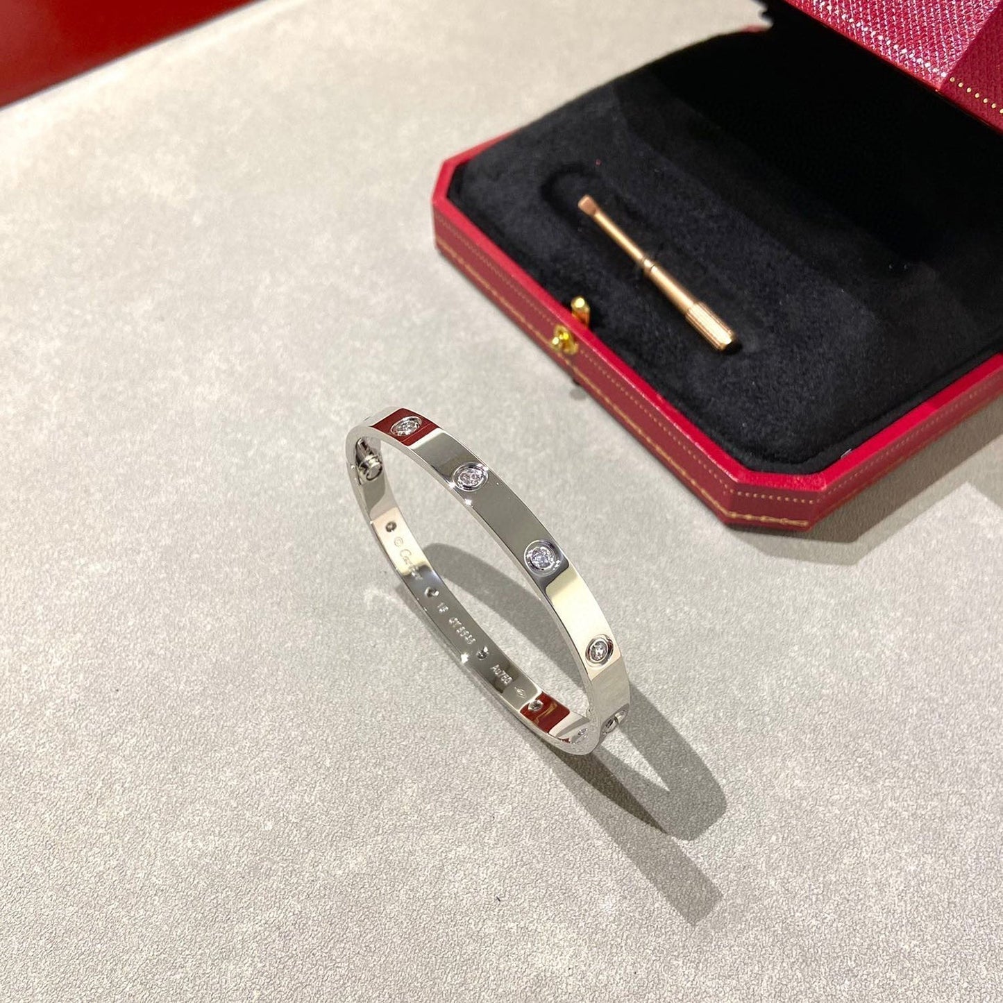 [Stars Jewelry]LOVE BRACELET 6.1MM 10 DIAMONDS