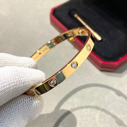 [Stars Jewelry]LOVE BRACELET 6.1MM 10 DIAMONDS