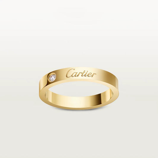 [Stars Jewelry]LOVE RING 4MM 1 DIAMOND