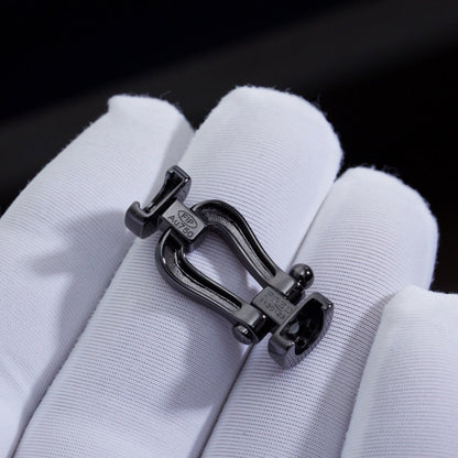 [Stars Jewelry]FORCE LARGE SERIES HORSESHOE BLACK SAMURAI BRACELET