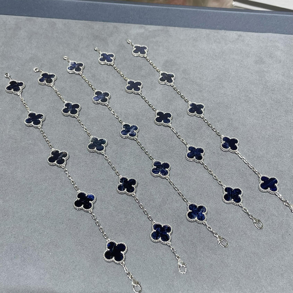 [Stars Jewelry]CLOVER 5 MOTIF PIETERSITE BRACELET COLLECTION
