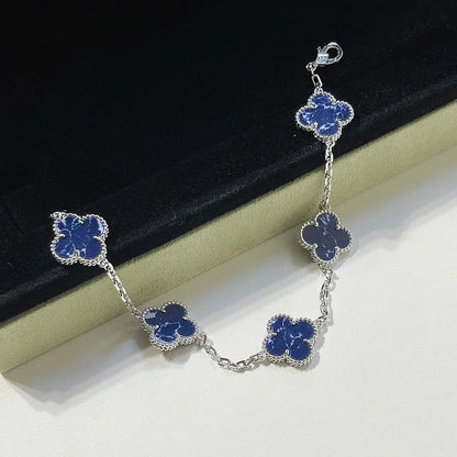 [Stars Jewelry]CLOVER 5 MOTIF PIETERSITE BRACELET COLLECTION