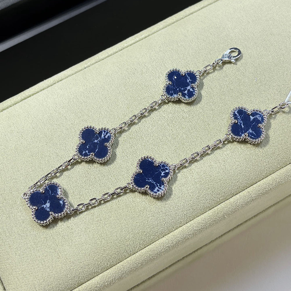 [Stars Jewelry]CLOVER 5 MOTIF PIETERSITE BRACELET COLLECTION