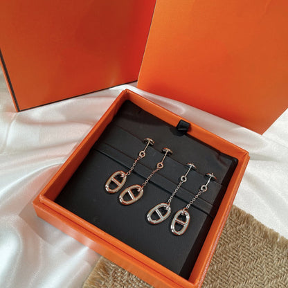 [Stars Jewelry]CHAINE TASSEL EARRINGS